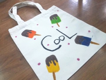 อาสาลงลายกระเป๋าผ้า เพื่อศูนย์เด็กด้อยโอกาส 13 พ.ย. Volunteer to Paint Bag to Raise Fund for Children Center in Thailand Nov. 13, 16