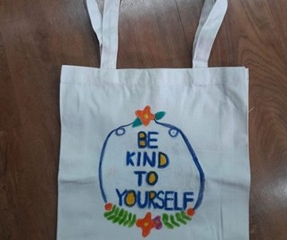 อาสาลงลายกระเป๋าผ้า เพื่อศูนย์เด็กด้อยโอกาส 4 พ.ย. Volunteer to Paint Bag to Raise Fund for Children Center in Thailand