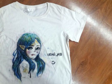 อาสาเขียนศิลป์บนเสื้อ เพื่อผู้ป่วยเรื้อรัง 27 พ.ย. T-Shirt Painting for chronic patients  Nov. 27, 16