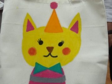 อาสาเขียนศิลป์บนเสื้อเพื่อผู้ป่วยเรื้อรัง 23 เม.ย. T-Shirt Painting to support chronic patients