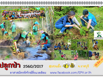 ปลูกป่า 25 มิถุนายน 2560 ณ สวนผึ้ง จ.ราชบุรี