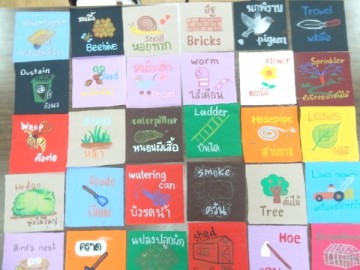 อาสาสร้างสื่อการเรียนรู้บนผืนผ้า17มิ.ย. Volunteer to Create Learning Material– in Thailand
