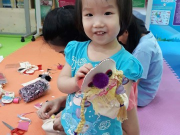 อาสาสมัคร ตุ๊กตาหุ่นมือ 24 พย. Volunteer Producing Hand Puppet Dolls for Learning Kits Nov.24, 19